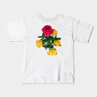 Bouquet of flowers / Swiss Artwork Photography Kids T-Shirt